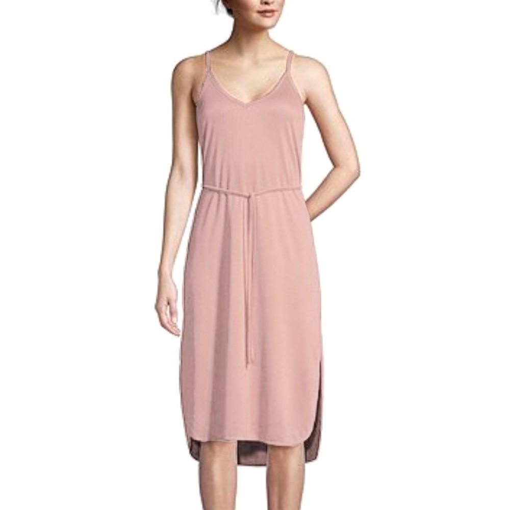O’Neill Sz S Pink Evie Midi Tank Dress